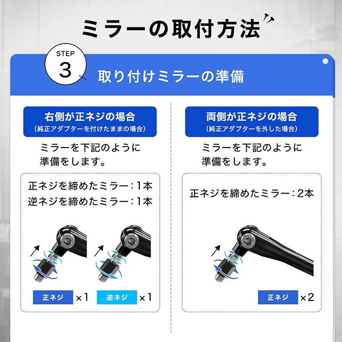 ラジカルミラー サークル (ブラック/メッキ) | エンデュランス