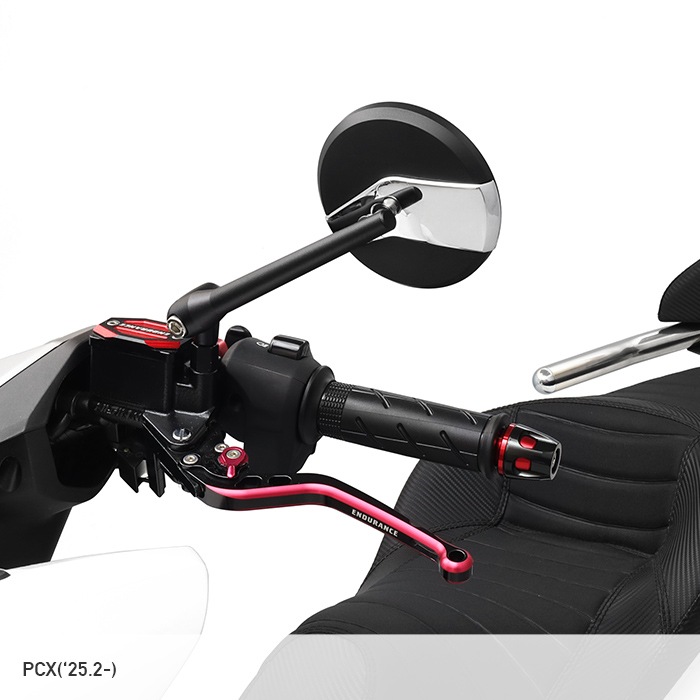 ラジカルミラー サークル (ブラック/メッキ) | エンデュランス