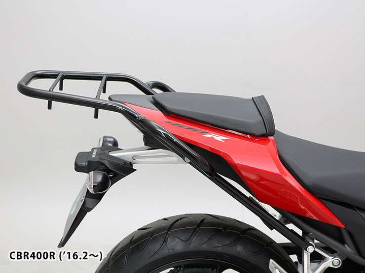 CBR400R('16.2～'19.3) NC47 タンデムグリップ付きリアキャリア＋リア
