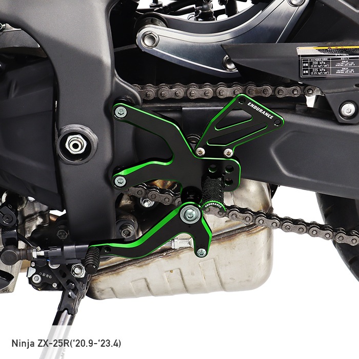 2020-2021sapix4年フルセット ZZR1400（06-）・ZX-14R(12-)ABS仕様車対応 バックステップキット