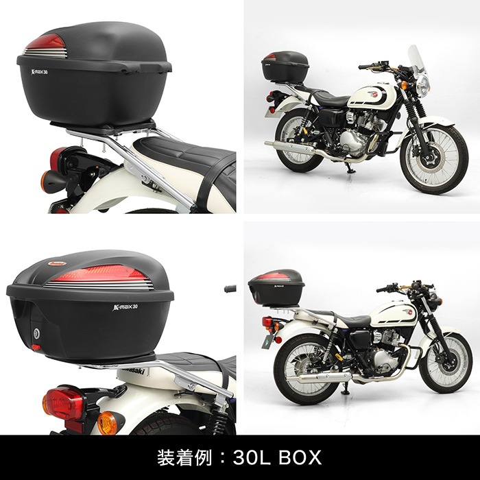 Kawasaki MEGURO S1/W230 純正リアキャリア カワサキ（Kawasaki） リアキャリア MEGURO S1 W230 KAWASAKI 外装