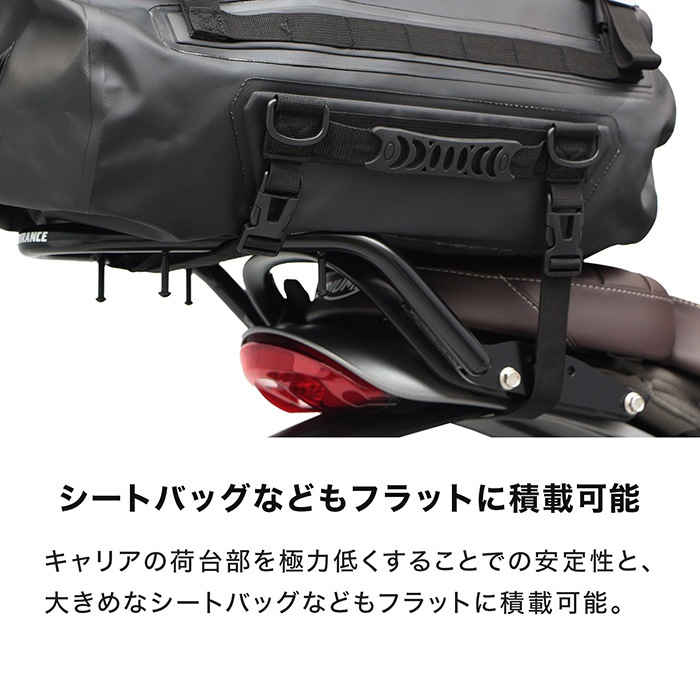 SPEED400 TTA400 SCRAMBLER 400X TTA400 リアキャリア＋リアボックス