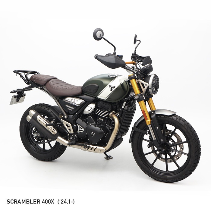 SPEED400 TTA400 SCRAMBLER 400X TTA400 リアキャリア＋リアボックス