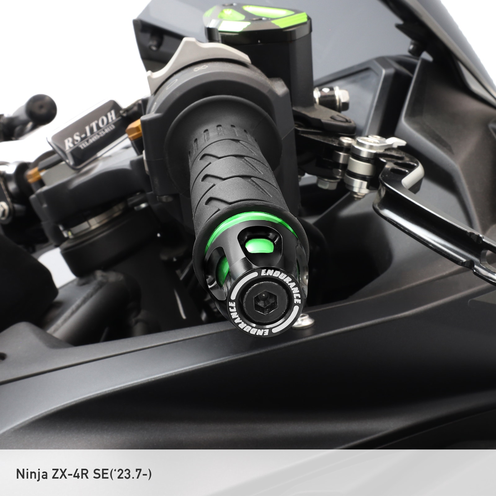 汎用 カワサキ系 組み合わせバーエンド M8 インナー (全6色