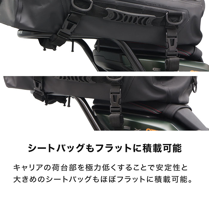 9月末入荷予定】GSX-8T GSX-8TT EM1AA リアキャリア＋リアボックス