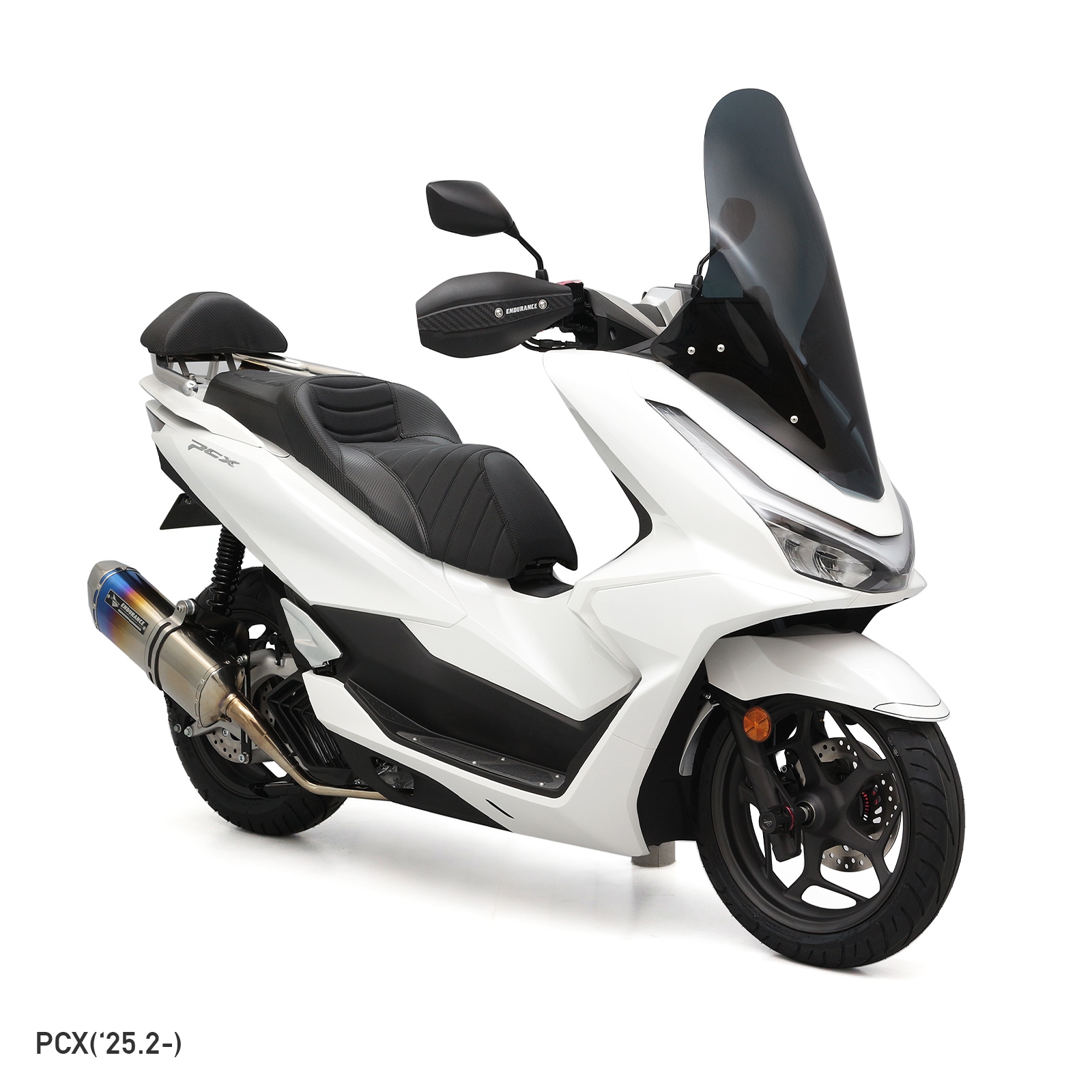 美品 2025 PCX JK05 KF47 ロングスクリーン スモーク ホンダ ウインドロングシールド/スクリーン(スモーク) PCX(JK05