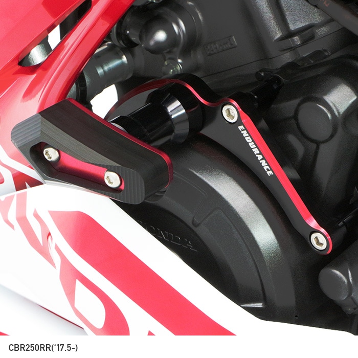 CBR250RR MC51 エンジンスライダー セット(ブラック／レッド