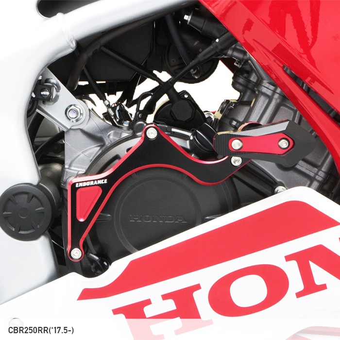 CBR250RR MC51 エンジンスライダー セット(ブラック／レッド