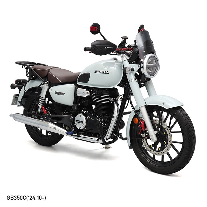 GB350 GB350S NC59 GB350C NC64 メーターバイザーセット(スモーク)＋