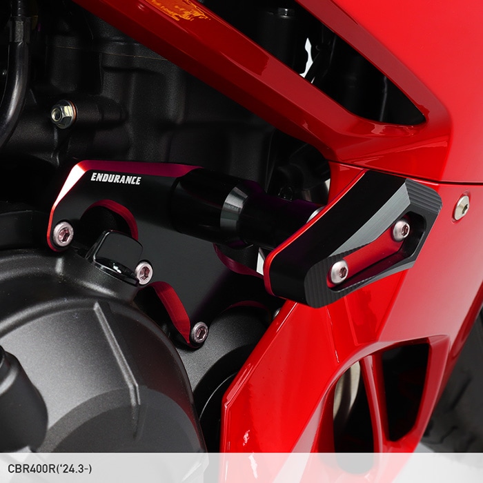 CBR400R NC65 NC56 NX400 NC65 エンジンスライダー セット(ブラック