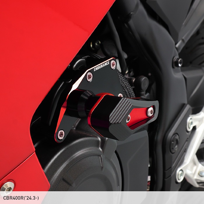 CBR400R NC65 NC56 NX400 NC65 エンジンスライダー セット(ブラック