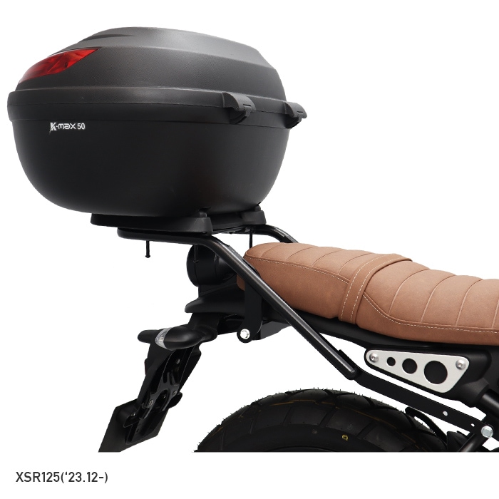 ENDURANCE XSR125 XSR155リアキャリア新品未使用 10月上旬入荷予定】XSR125 RE46J XSR155 RG63 リアキャリア ブラック+