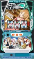 ピクニックパネル！Lスロット ソードアート・オンラインB2◆スマスロ遊技用ユニット取り付け済み◆中古実機【大都技研】