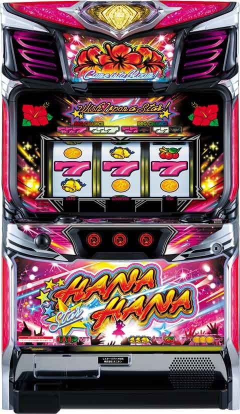 LスターハナハナMX◇スマスロ遊技用ユニット取り付け済み◇中古実機