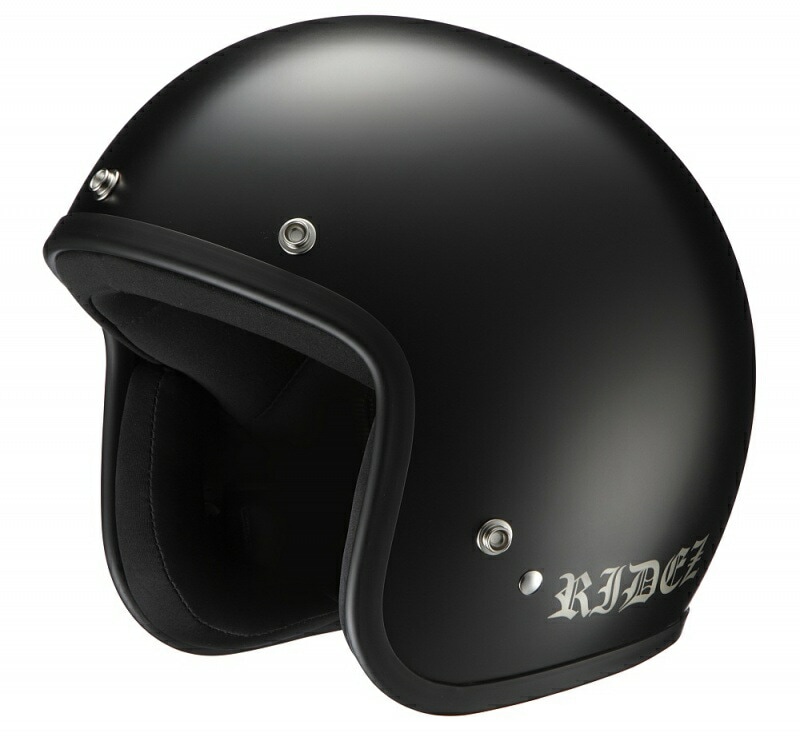 ライズ(RIDEZ) ジェットヘルメット LX MATT ブラック (61-62cm