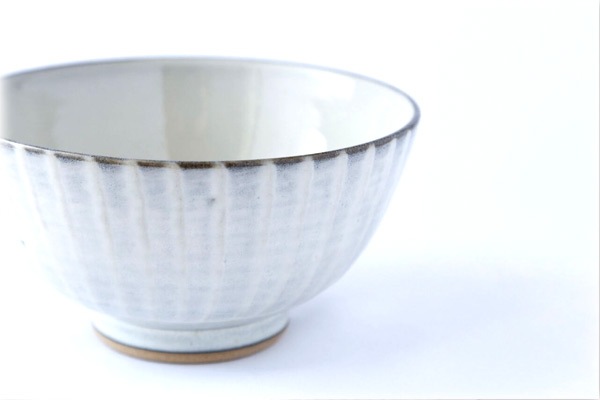 小石原焼 マルダイ窯 どんぶり(シンプル刷毛目 白)