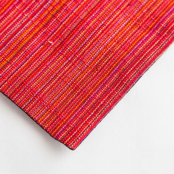 会津木綿 HARAPPA コースター(やたら赤)