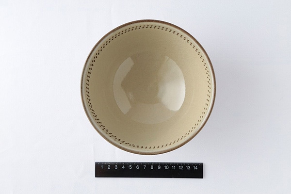 小石原焼 マルダイ窯 どんぶり(飛び鉋)