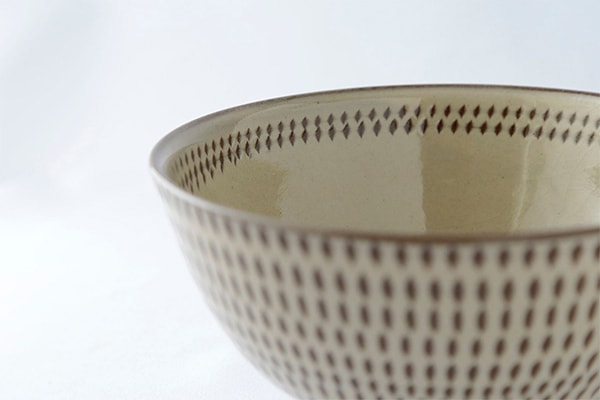 小石原焼 マルダイ窯 どんぶり(飛び鉋)