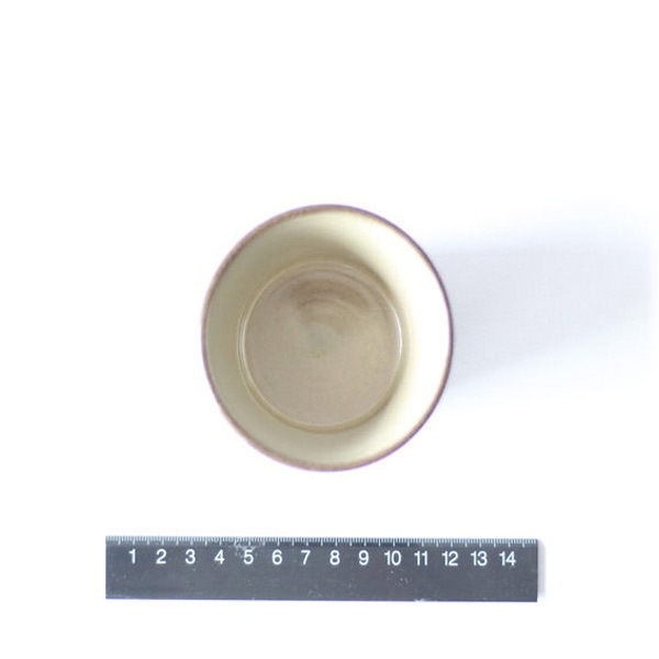 小石原焼 マルダイ窯 水玉カップ(茶)