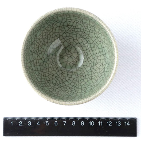 大堀相馬焼 松永窯 二重煎茶碗(大)