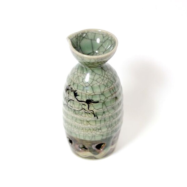 大堀相馬焼 松永窯 二重徳利(一合)