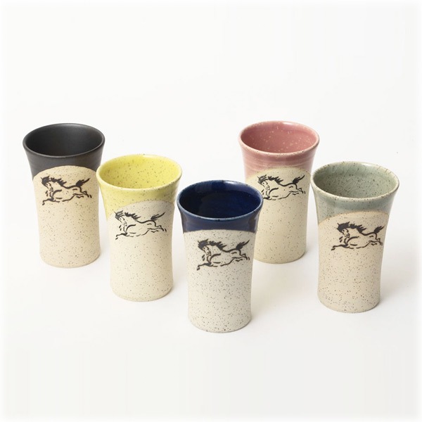 大堀相馬焼 松永窯 小タンブラー 選べるペアセット