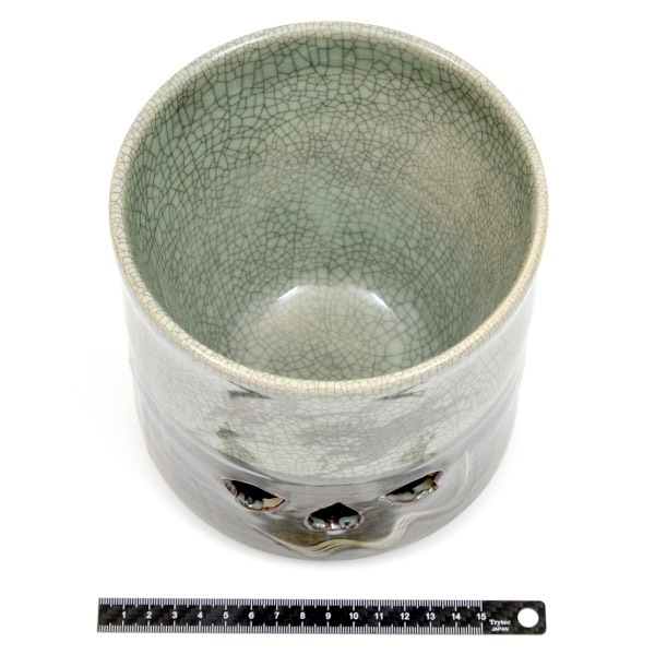 大堀相馬焼 松永窯 二重湯呑み(5.0寸)