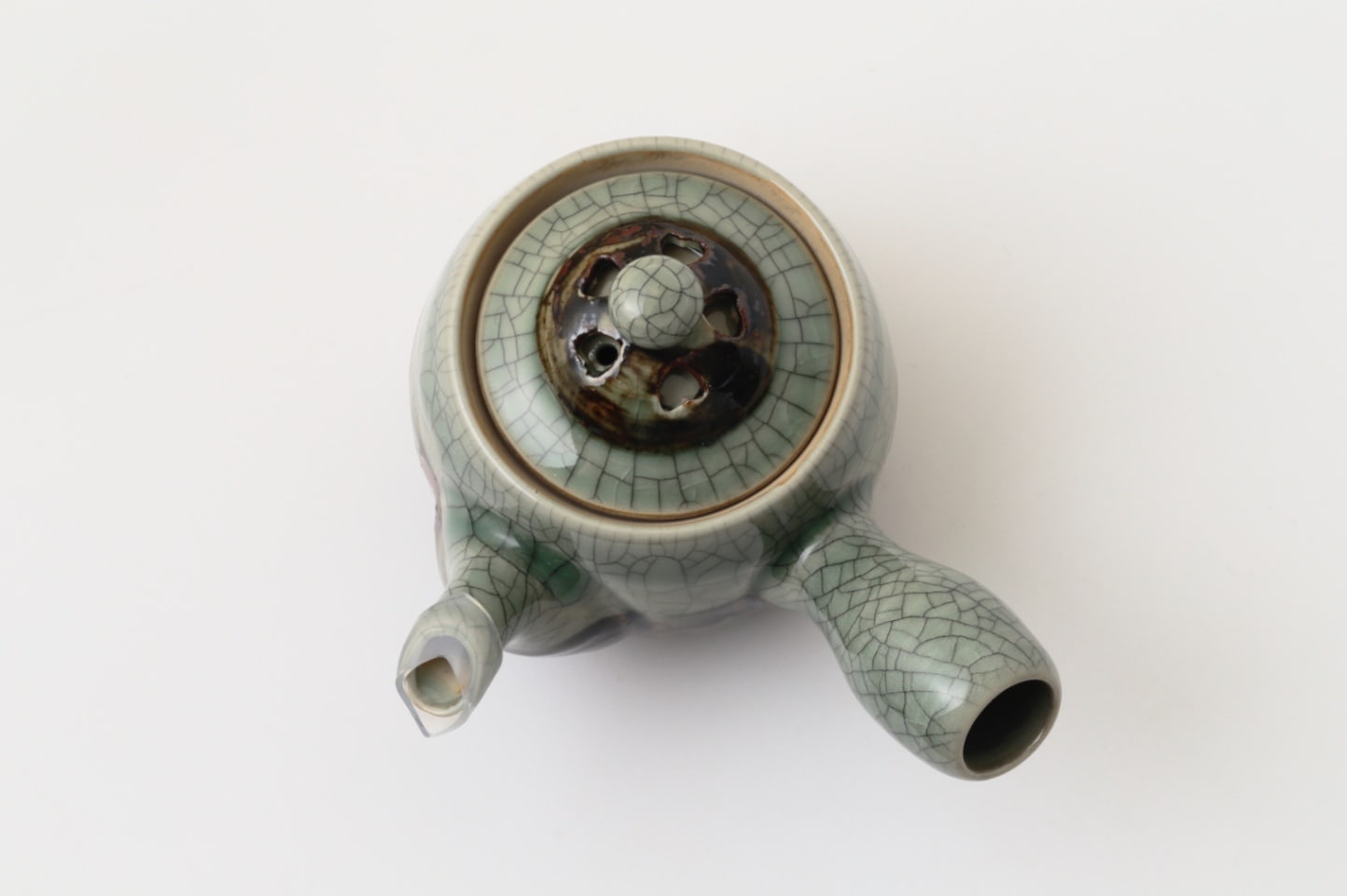 O*n様 相馬焼き特大急須跳ね馬二重造3点セット 大堀相馬焼 松永窯 二重急須 | メーカー,大堀相馬焼-松永窯 | 縁