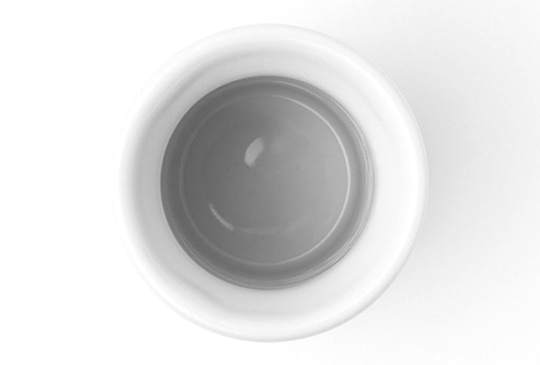 IKKON ぐい呑み ストレート(白釉)