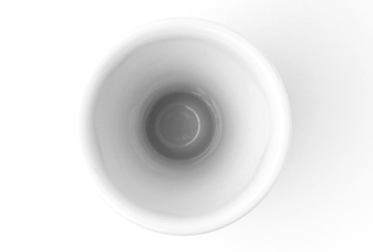 IKKON ぐい呑み ナロー(白釉)