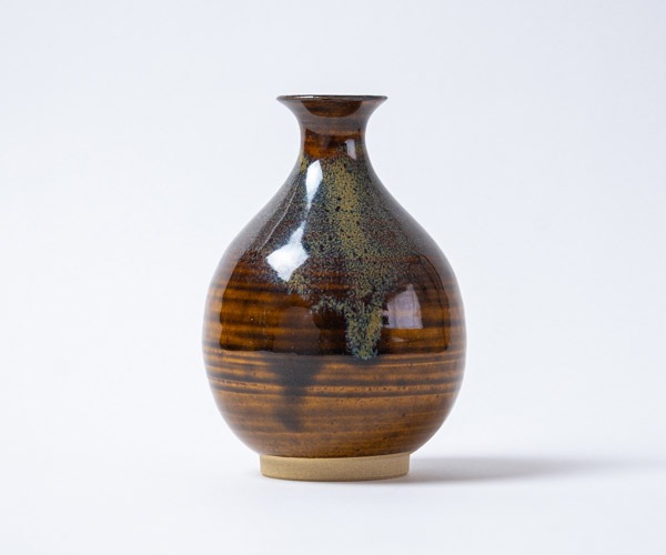 高取焼宗家 徳利(飴に黄) | 産地,福岡県-高取焼 | 縁器屋(えんぎや