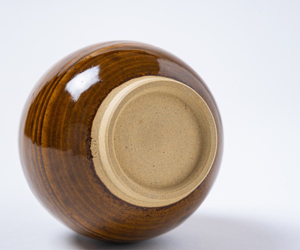 高取焼宗家 徳利(飴に黄) | 産地,福岡県-高取焼 | 縁器屋(えんぎや