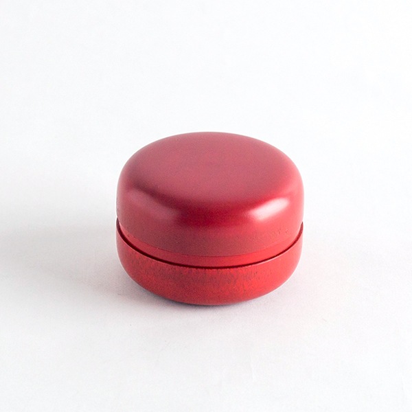山中漆器　うるしの器あさだ　うるしマカロン　ローズ
