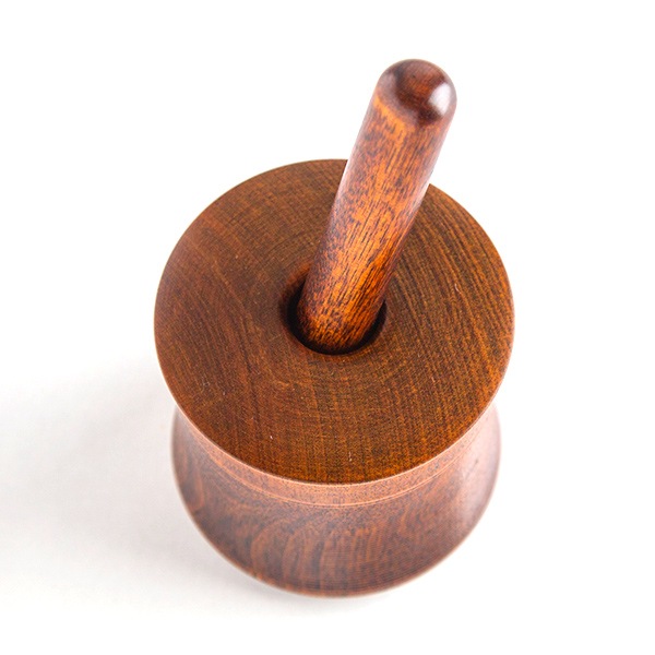 山中漆器 うるしの器あさだ 天然木お茶ミル 千筋