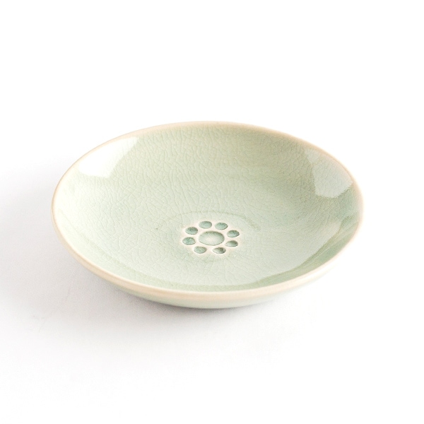 大堀相馬焼 かわらけ 緑