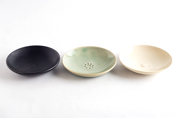 大堀相馬焼 かわらけ 緑