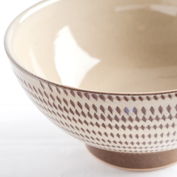 小石原焼 マルダイ窯 どんぶり鉢（飛び鉋）