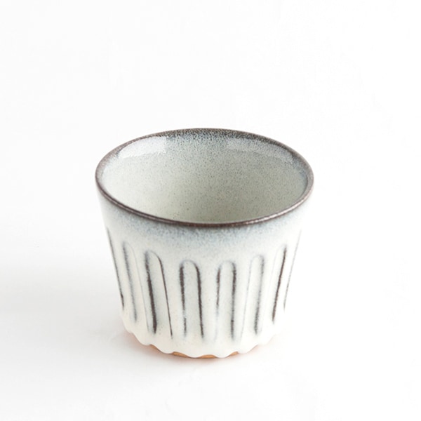 小石原焼 マルダイ窯 しのぎコップ(小)