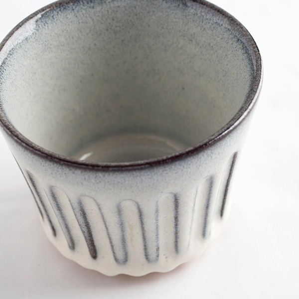 小石原焼 マルダイ窯 しのぎコップ(小)