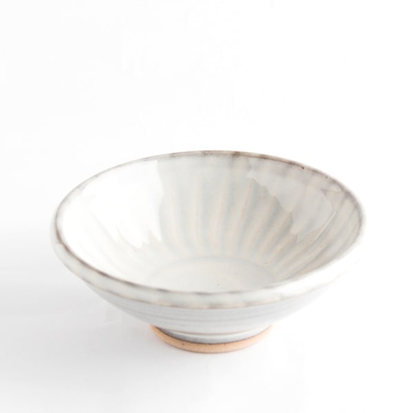 小石原焼 マルダイ窯 5寸刷毛目鉢　白