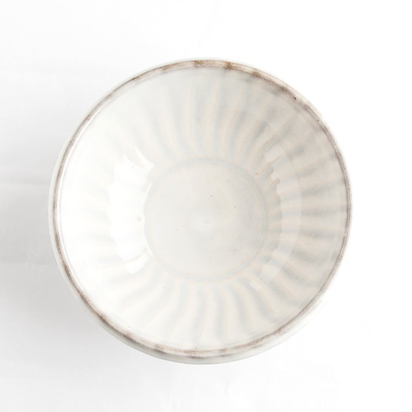 小石原焼 マルダイ窯 5寸刷毛目鉢　白