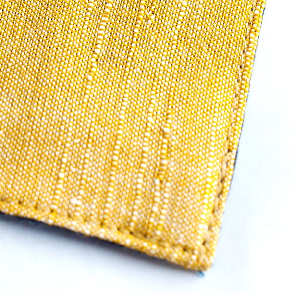 会津木綿 HARAPPA キッチンクロス(ゴールド)