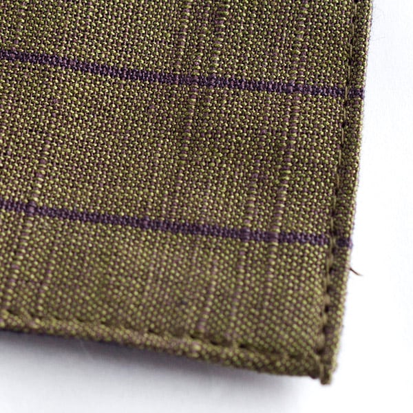 会津木綿 HARAPPA コースター(柳縞)