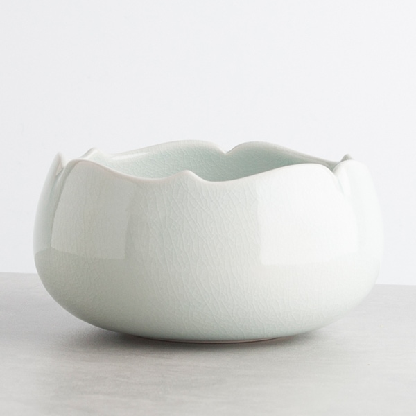 大堀相馬焼 吉田直弘 青磁ぽてぽてボウル