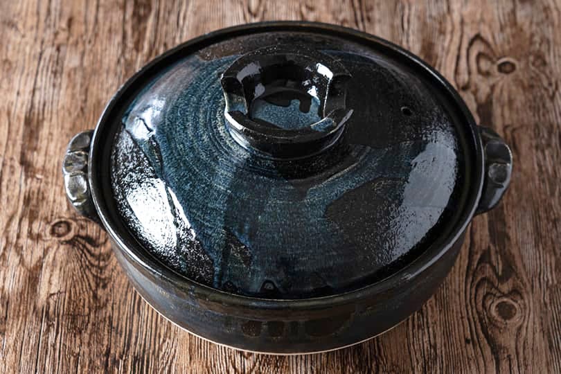 萬古焼（万古焼） 佐治陶器 土鍋「伊勢」（8号） (ラッピング