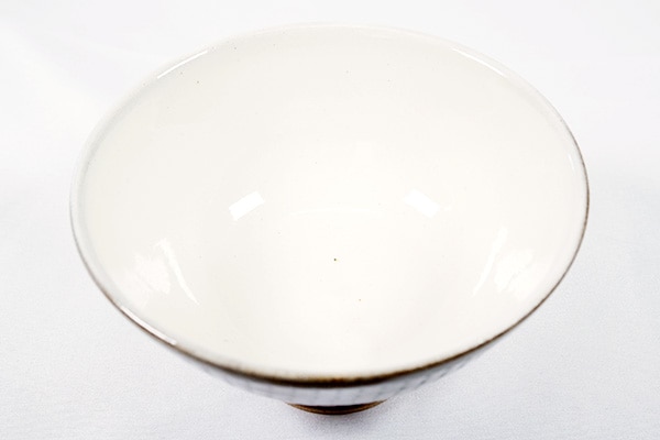 小石原焼 カネハ窯 フチ飛び鉋飯碗(小)