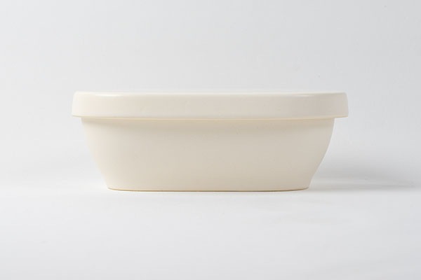 萬古焼（万古焼） 佐治陶器 丁寧な暮らしにあるおひつ【ペールホワイト】 （ラッピング・熨斗不可）