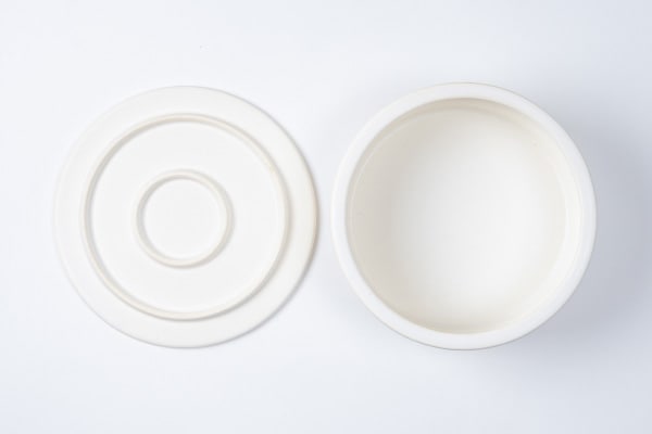 萬古焼（万古焼）佐治陶器 ごはんが美味しく炊けるおひつ ペールホワイト キッチン用品 オーブン 直火 レンジ 食洗機OK 冷めたご飯も美味し 佐治陶器 萬古焼 ごはんが美味しく炊けるおひつ 2個セット