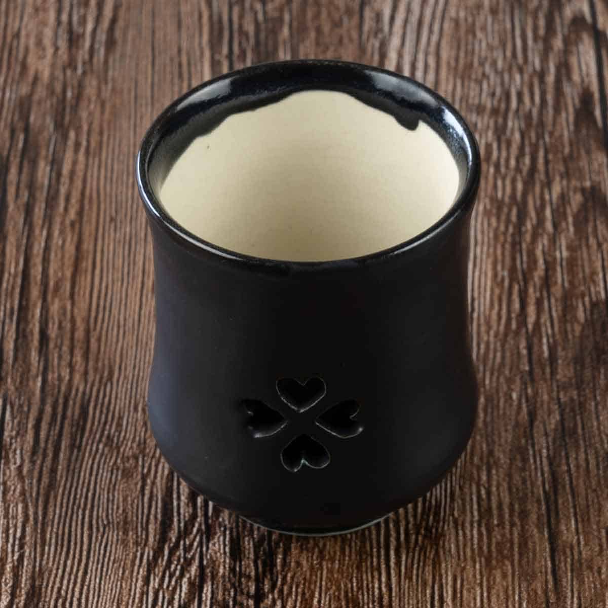 大堀相馬焼 松永窯 SAKURAマグ(さくらまぐ) 【ブラック】